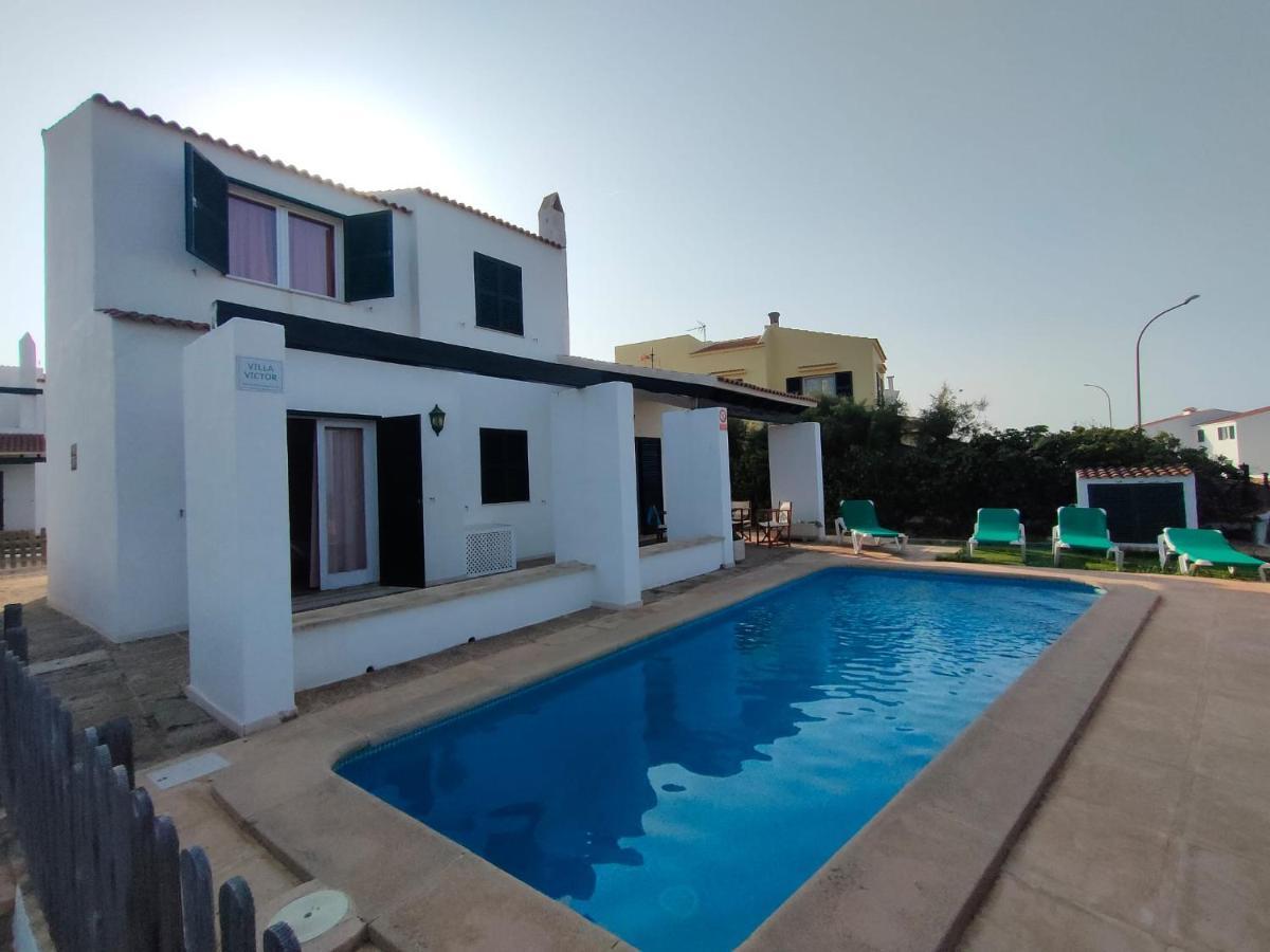 Villa Victor - Primera Linea Mar, Vista A Puesta De Sol Cala'N Blanes  ภายนอก รูปภาพ