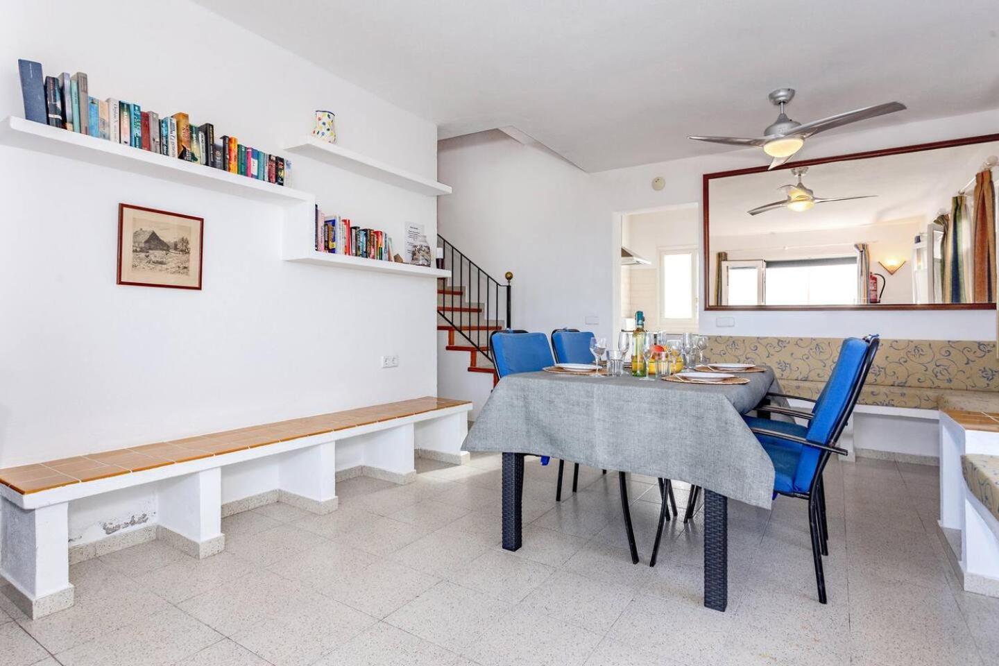 Villa Victor - Primera Linea Mar, Vista A Puesta De Sol Cala'N Blanes  ภายนอก รูปภาพ