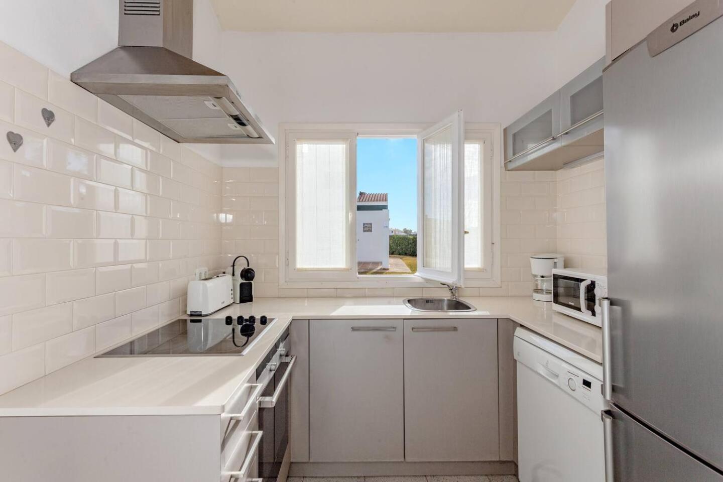 Villa Victor - Primera Linea Mar, Vista A Puesta De Sol Cala'N Blanes  ภายนอก รูปภาพ