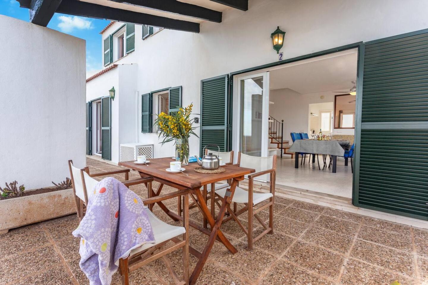 Villa Victor - Primera Linea Mar, Vista A Puesta De Sol Cala'N Blanes  ภายนอก รูปภาพ